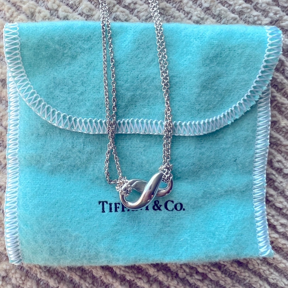 Tiffany & Co. Sterling Silver Infinity Pendant